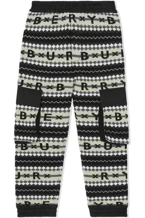 Burberry Hose mit Fair-Isle-Muster