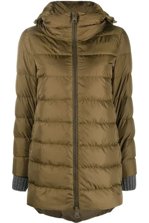 HERNO Daunenmantel mit Kapuze