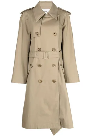 GOEN.J Zweifarbiger Trenchcoat