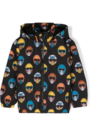 Stella McCartney Kapuzenjacke mit Helm-Print