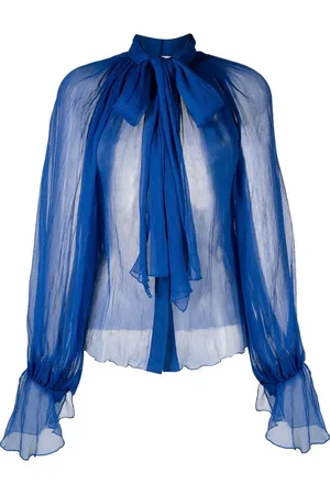 Atu Body Couture Schluppenbluse aus Seide