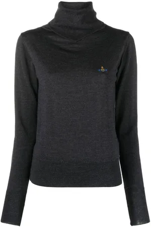 Vivienne Westwood Rollkragenpullover mit Logo-Stickerei