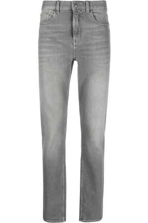 Zadig & Voltaire Cropped-Jeans mit Stone-Wash-Optik
