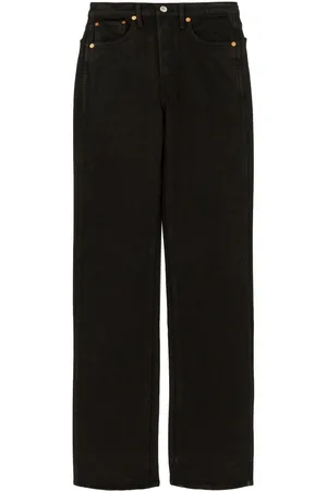 RE/DONE Gerade Jeans mit hohem Bund
