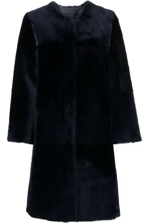 LISKA Wendbarer Shearling-Mantel