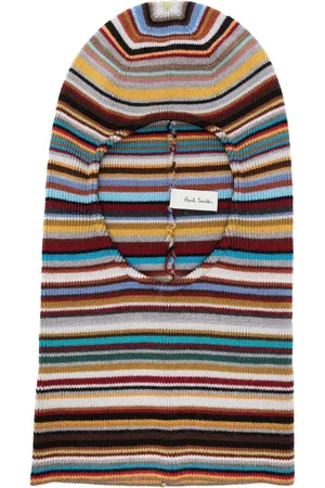 Paul Smith Herren Hüte - Striped knitted balaclava