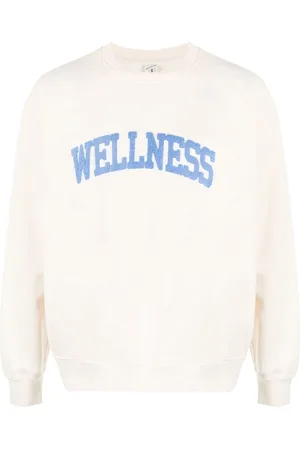 Sporty & Rich Sweatshirt mit "Wellness"-Applikation
