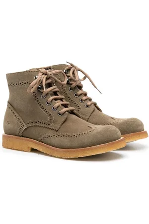 GALLUCCI Schnürstiefel aus Wildleder