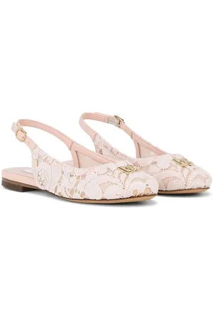 Dolce & Gabbana Slingback-Sandalen mit DG-Logo