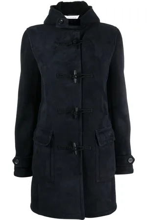 LISKA Dufflecoat mit Faux Fur