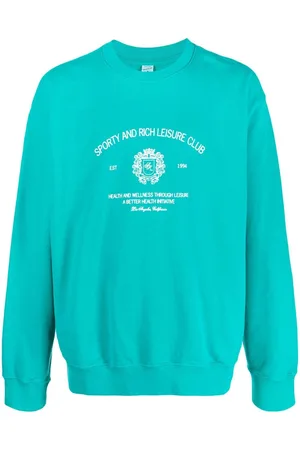 Sporty & Rich Sweatshirt mit Logo-Print