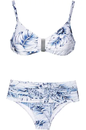 Lygia & Nanny Bikini mit Palmen-Print