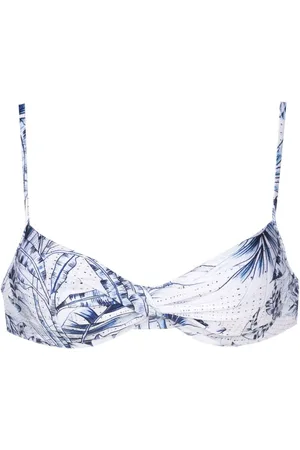 Lygia & Nanny Bikinioberteil mit Palmen-Print