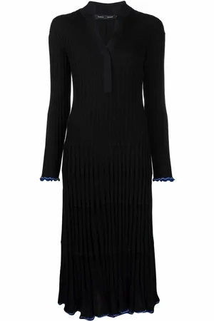 Proenza Schouler Kleid mit V-Ausschnitt