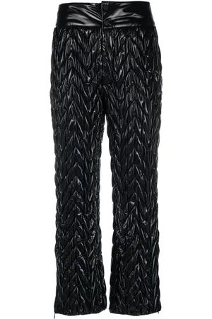 Khrisjoy Damen Skianzüge - Chevron-quilt straight-leg ski trousers