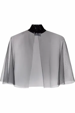 Atu Body Couture Semi-transparentes Paillettentop