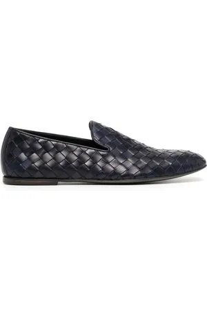Neil Barrett Woven-leather loafers