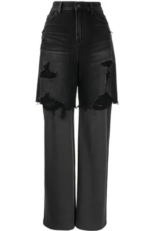 GOEN.J Jeans im Destroyed-Look