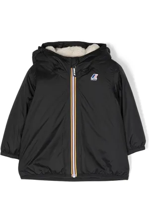 K-Way Kapuzenjacke mit Logo-Patch