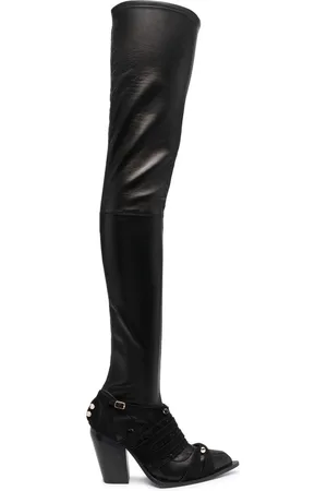 HARDOT Overknee-Stiefel mit Fransen