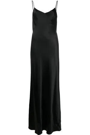 GALVAN Camisole-Kleid aus Satin
