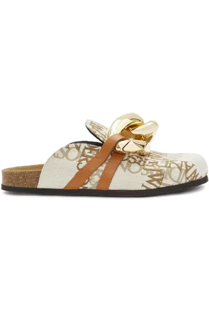 J.W.Anderson Chain Mules mit Logo