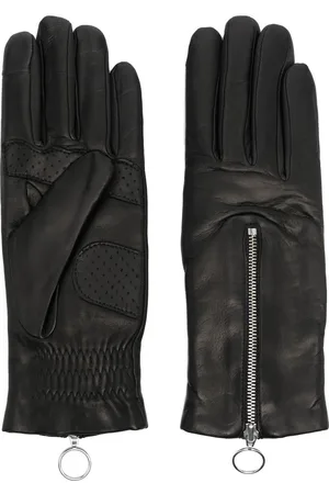AGNELLE Damen Handschuhe - New Jane zipped-up gloves