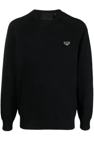 Philipp Plein Pullover mit Logo-Schild