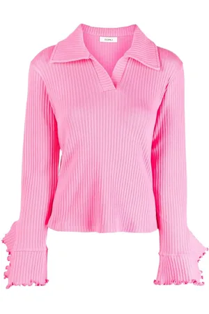 GOEN.J Geripptes Poloshirt