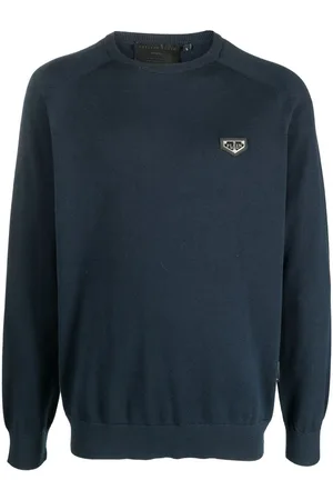 Philipp Plein Pullover mit Logo-Schild