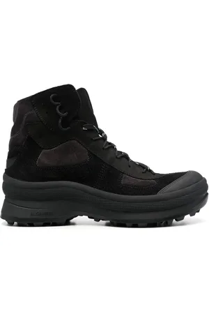 Jil Sander Hiking-Boots mit Kontrasteinsätzen