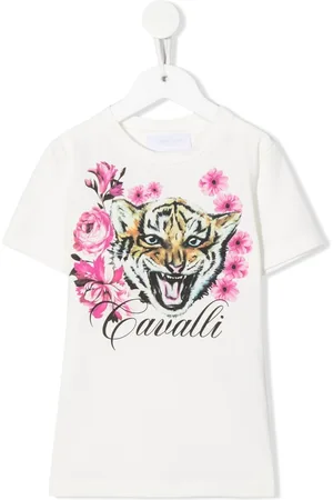 Roberto Cavalli T-Shirt mit grafischem Print