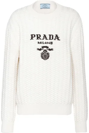 Prada Kaschmirpullover mit rundem Ausschnitt