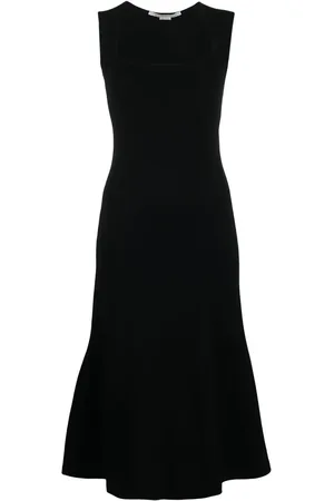 Stella McCartney Trägerkleid mit eckigem Ausschnitt