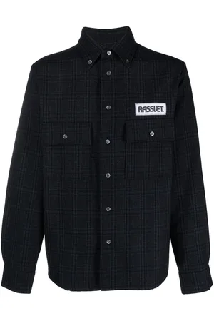 Rassvet Kariertes Hemd mit Logo-Patch