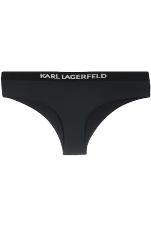 Karl Lagerfeld Bikinihöschen mit Logo-Print