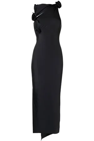 COPERNI Maxikleid mit Blumenapplikation
