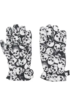 ERL Handschuhe mit Totenkopf-Print