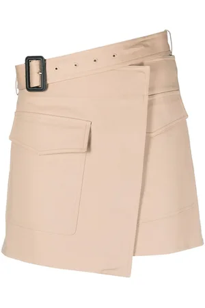 Helmut Lang Gewickelter Midirock