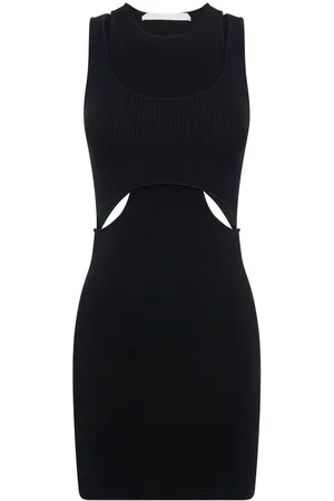 DION LEE Minikleid im Layering-Look