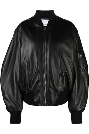 The Attico Bomberjacke aus Leder