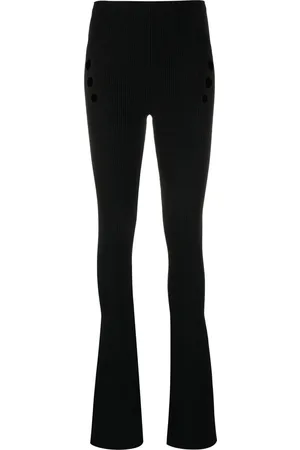 Jean Paul Gaultier Taillenhose mit Knopfdetail