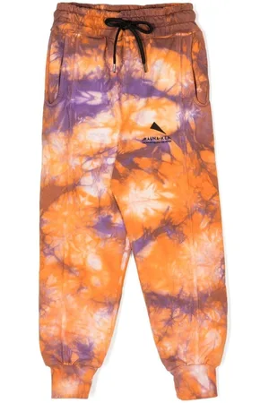 MAUNA KEA Jogginghose mit Batikmuster