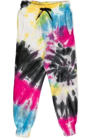 MAUNA KEA Jogginghose mit Batikmuster