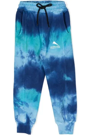 MAUNA KEA Jogginghose mit Batikmuster