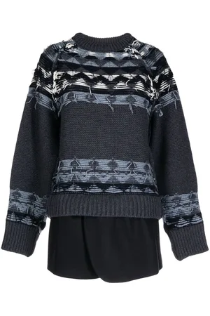 GOEN.J Pullover im Layering-Look