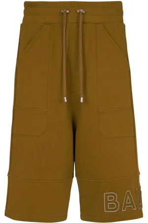 Balmain Shorts mit Logo-Print