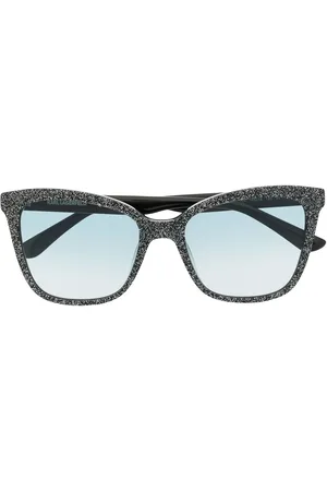 Karl Lagerfeld Cat-Eye-Sonnenbrille mit Glitzer