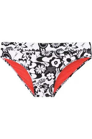 AMIR SLAMA Badeshorts mit Blumen-Print