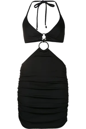 AMIR SLAMA Neckholder-Kleid